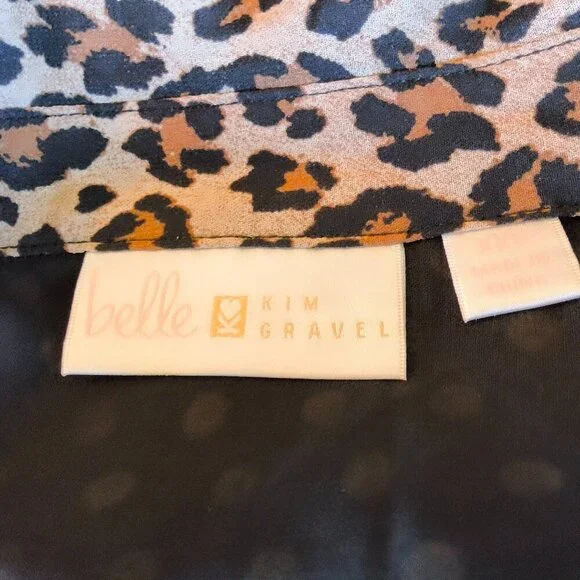 Vintage leopard print blouse - Picture 7 of 8